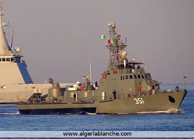 صور الصناعة البحرية الجزائرية كورفيت [ جبل شنوة 351 /  الشهاب  352 / القرش 353 ] 351-Djebel-Chenoua