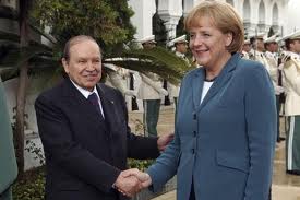 Bouteflika et Merkel