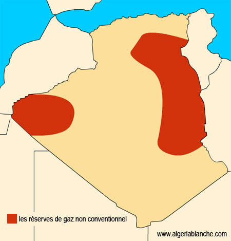 Le gaz de schiste en Algérie